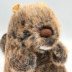 Vintage‎ 1989 Fiesta Beaver Plush Brown Stuffed Animal Hopper King George Castor
